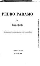 Pedro Páramo